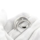 Image 8 of Silver Crescent Moon-Shaped Brooch