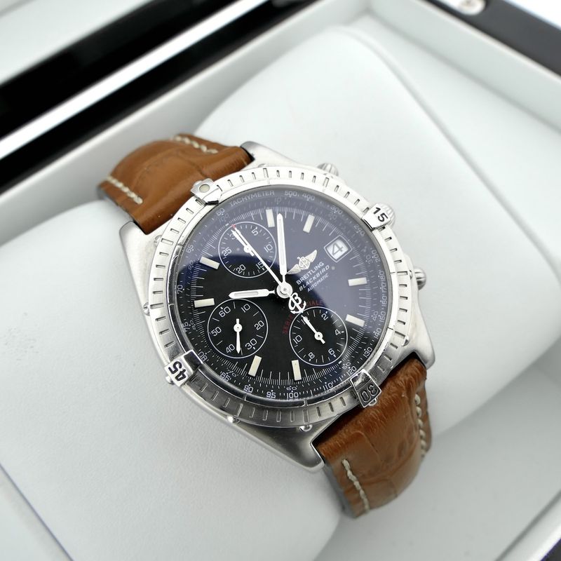 Image 17 of Breitling Chronomat Blackbird A13050; Chronograph men's watch