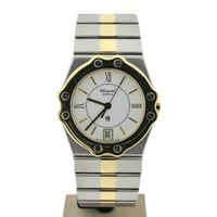 Chopard St. Moritz 8023; 18k gold/steel watch