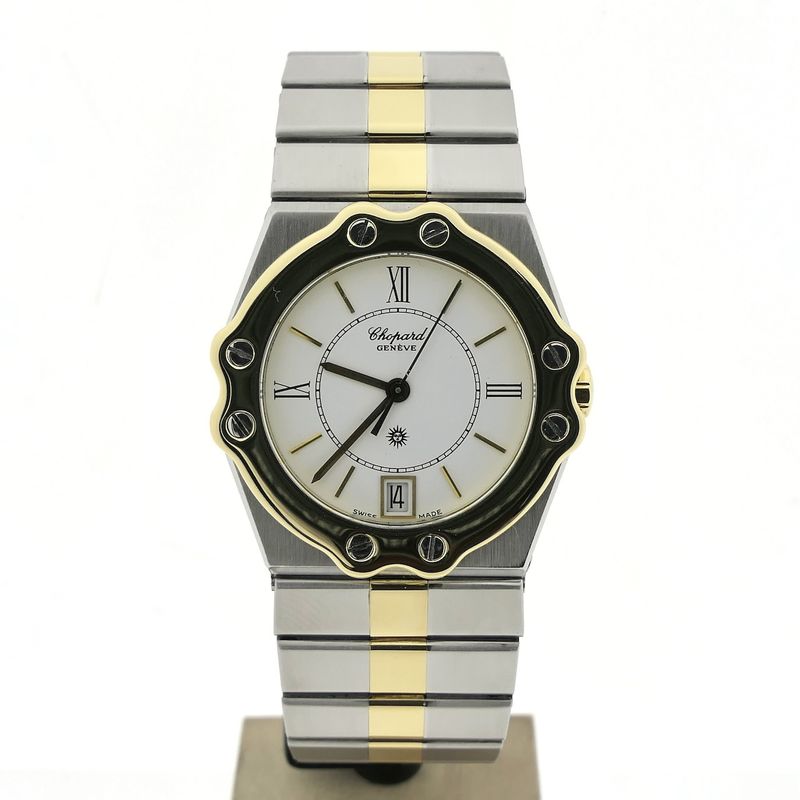 Image 1 of Chopard St. Moritz 8023; 18k gold/steel watch