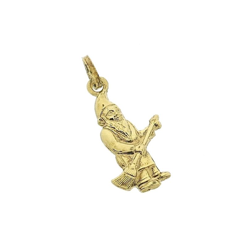 Image 9 of Golden pendant of a gnome