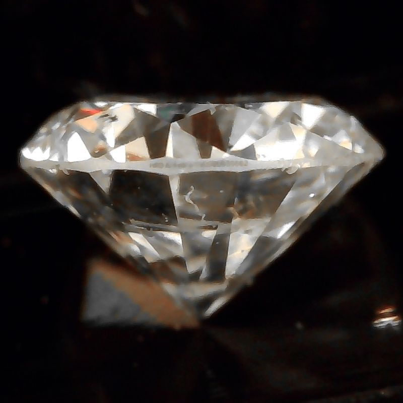 Image 4 of 0.18 ct. Brilliant cut diamond E/SI1 + HRD Certificate - Natural diamond