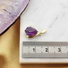 Image 7 of Gold pendant with amethyst