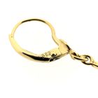 Image 5 of Gold stud earrings with zirconia