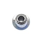 Image 1 of Pandora charm; Silver; Blue/White Candy Stripes