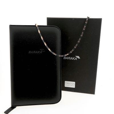 Image 2 of 18 ct. Rose gold chain; Baraka - Cyborg Ceramic | 57 cm