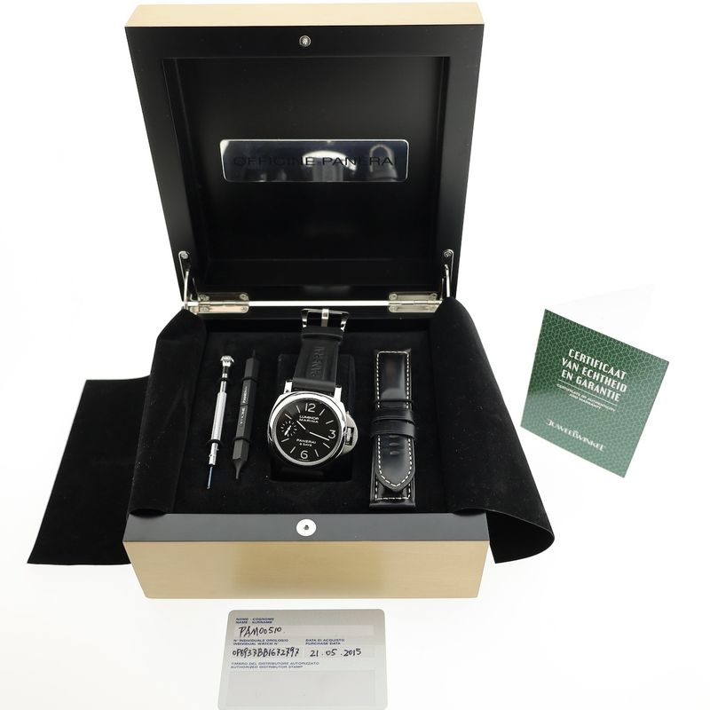 Image 16 of Panerai Luminor '8 Days' PAM00510; Men's watch with 8 days power reserve