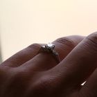 Afbeelding 7 van Witgouden solitairring met diamant; 0,54 ct.