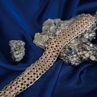 Image 2 of Gold wide link bracelet