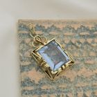 Image 2 of Gold pendant with topaz