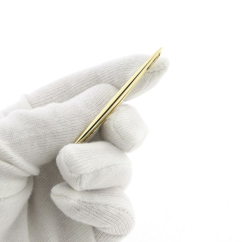 Image 8 of Vintage narrow gold brooch