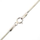 Image 6 of Two-tone square snake link necklace | 51.5 cm