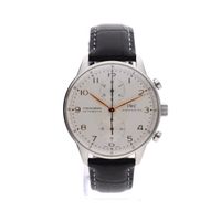 IWC Portuguese Chronograph 'Ivory' IW371445; Automatic Watch