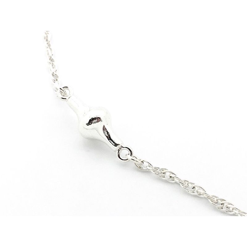 Image 4 of Silver fantasy necklace with a ball