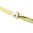 Image 6 of Vintage gold brooch with cultured pearl