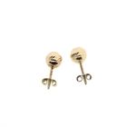 Image 5 of Gold screw stud earrings