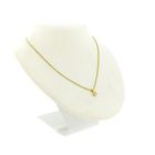 Image 5 of 18 carat gold pendant with zirconia