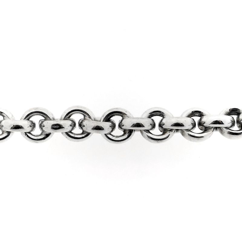 Image 5 of Silver Jasseron Link Necklace