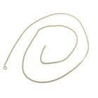 Image 5 of Long gold gourmet link necklace