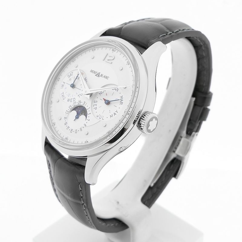Image 2 of Montblanc Heritage Perpetual Calendar; Automatic men's watch with perpetual calendar