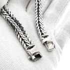 Afbeelding 11 van Zilveren Buddha to Buddha fantasieschakel armband; Barbara | 19,5 cm