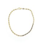 Image 3 of Gold square king's link bracelet | 21.5 cm