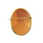 Image 2 of Antique gold brooch with cameo