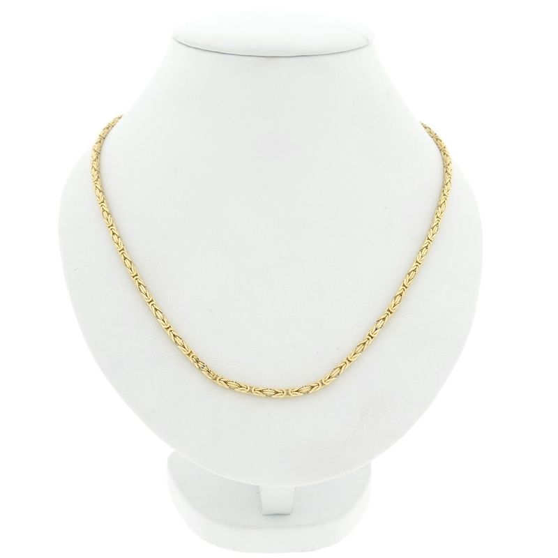 Image 1 of Gold square king chain