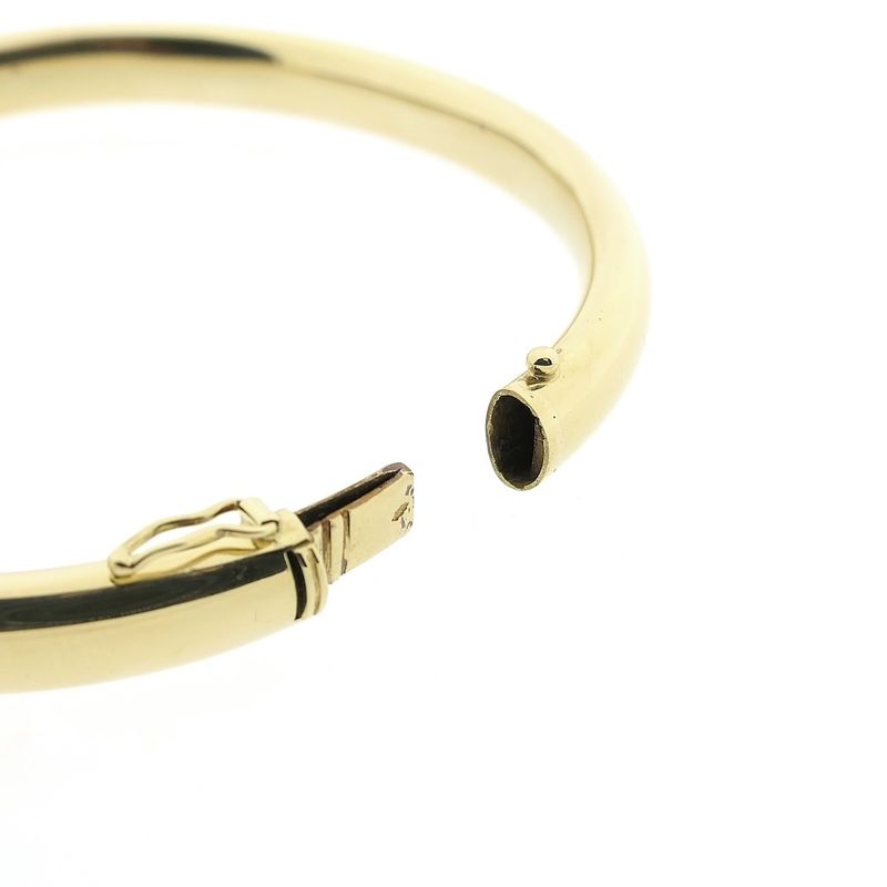 Image 5 of Gold slave bracelet | Ø 60mm