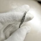 Image 10 of White gold tennis bracelet with diamond; 1.00 ct.