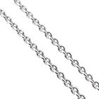 Image 4 of White gold jasseron necklace | 45 cm