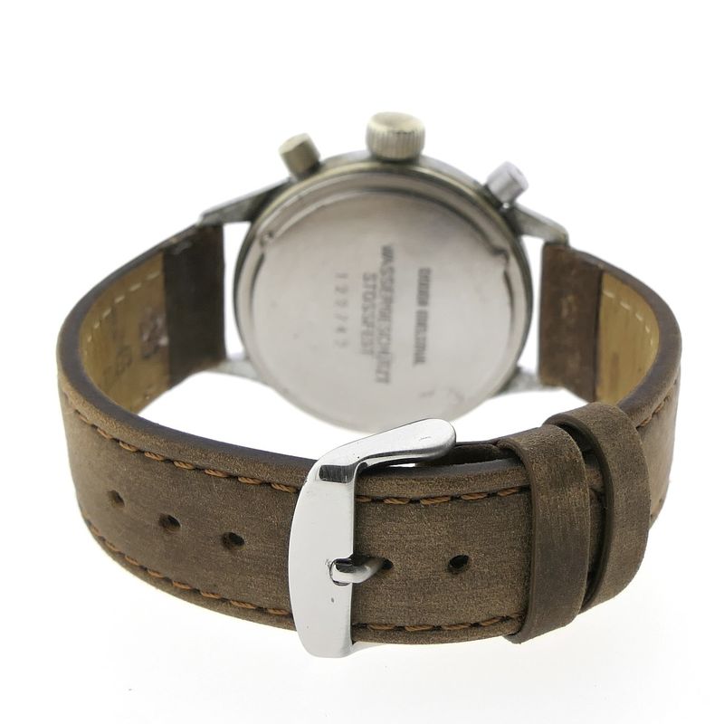 Image 5 of Hanhart Chrono Flyback; WW2 Luftwaffe Flieger Uhr