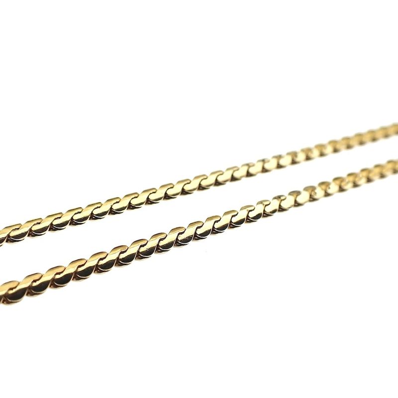 Image 9 of 18K Gold S-link Necklace | 61.5 cm