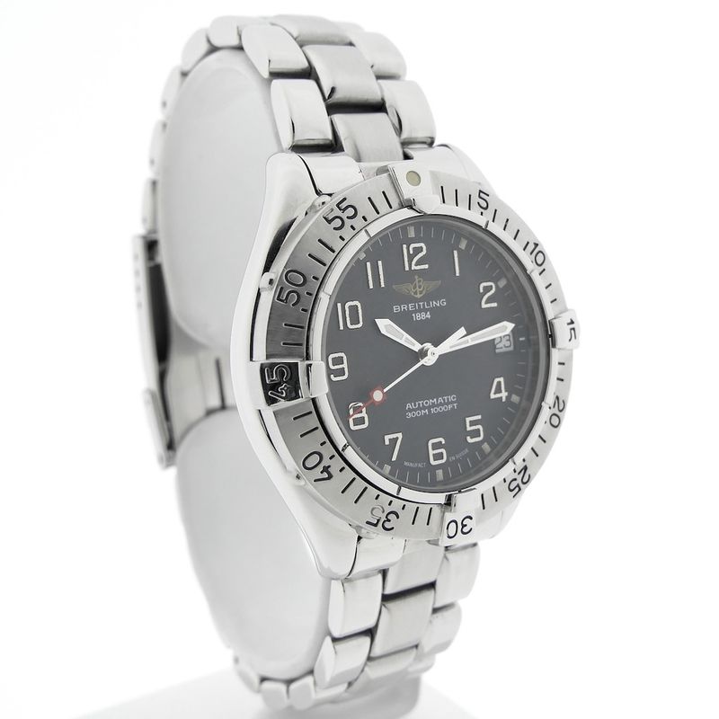 Image 3 of Breitling Colt Automatic A17035; Vintage automatic men's watch