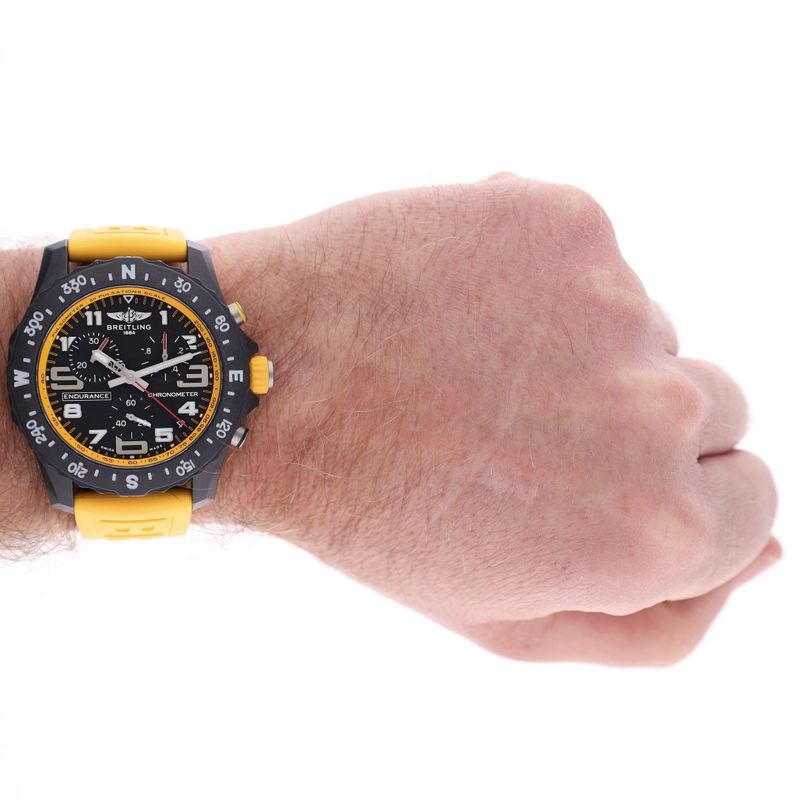 Image 8 of Breitling Endurance Pro 'Yellow' X82310; Men's Chronograph Watch