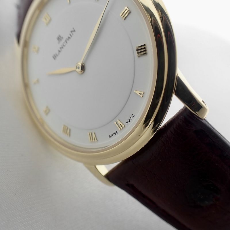 Image 7 of Blancpain Villeret 'Ultra Slim' 18k gold men's watch
