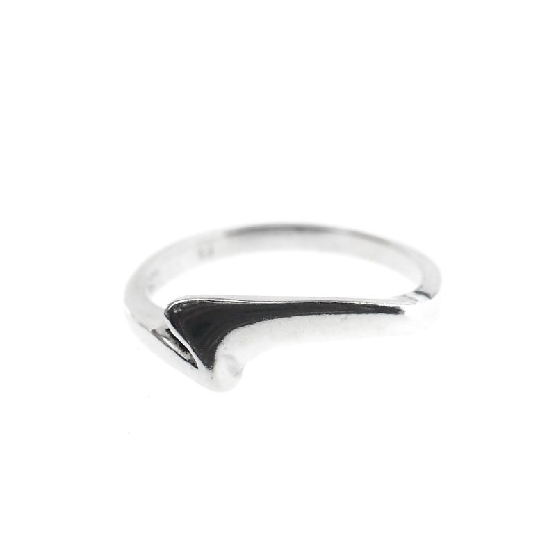Image 3 of Silver ring with fantasy design