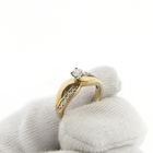 Image 7 of Vintage gold ring with diamond | 0.26 ct.