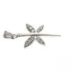 Image 2 of Silver pendant of a dragonfly