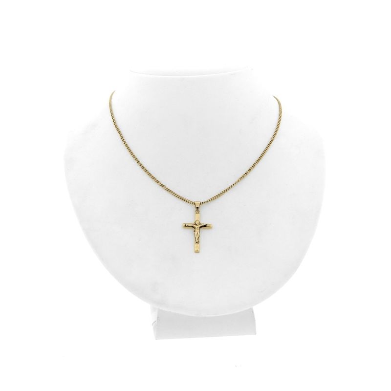 Image 8 of Gold pendant of a cross with corpus