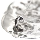 Image 4 of Silver brooch with scene