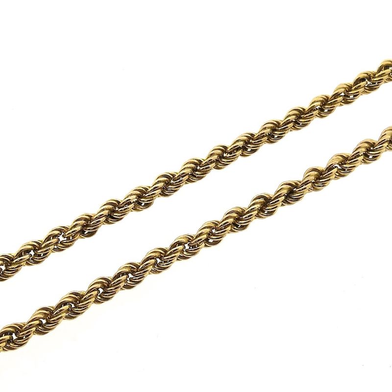 Image 6 of 9 carat twisted link chain