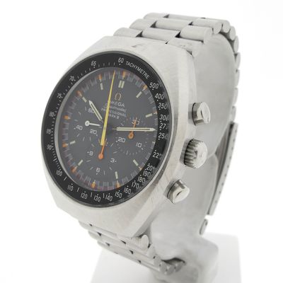 Image 2 of Omega Speedmaster Mark II 'Racing Dial'; Vintage chronograph men's watch