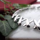 Image 4 of White gold fantasy link bracelet