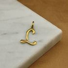 Image 2 of 18 carat gold pendant of the letter L