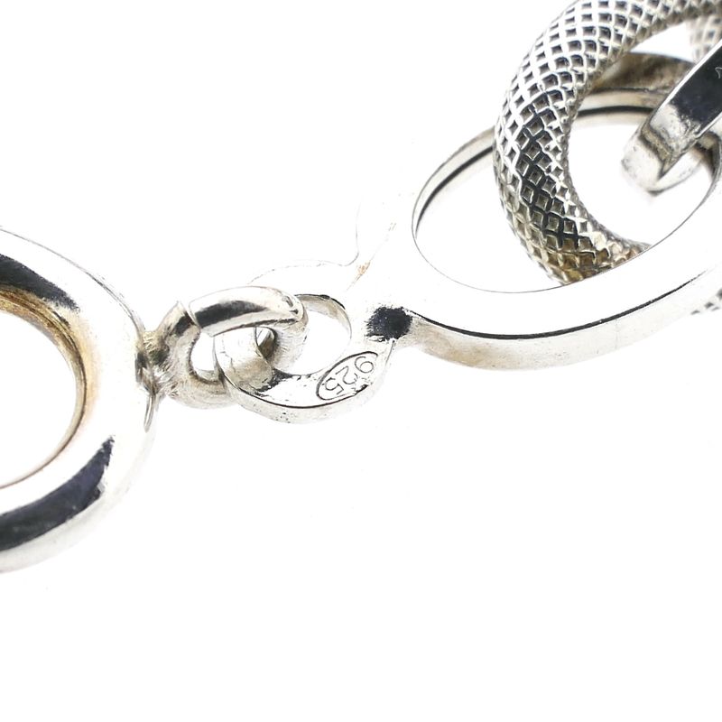 Image 3 of Silver Fantasy/Cable Chain Bracelet