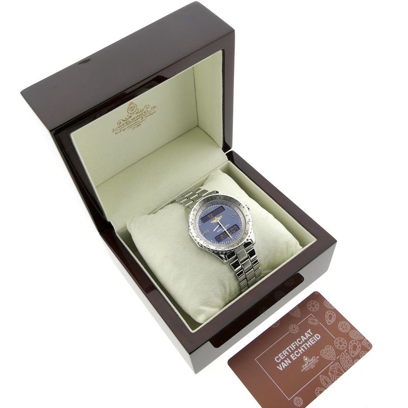 Image 4 of Breitling Chronospace; Analog/digital pilot's watch