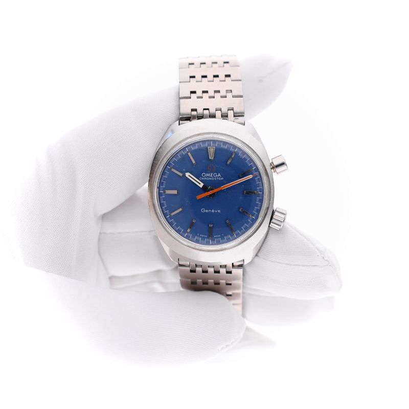 Image 11 of Omega Chronostop 145.009; Vintage Men's Watch
