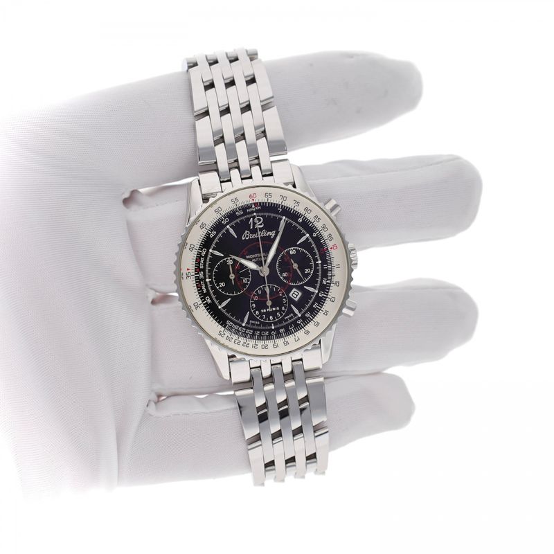 Image 12 of Breitling Montbrillant Chronograph 38mm A41370; Automatic Watch