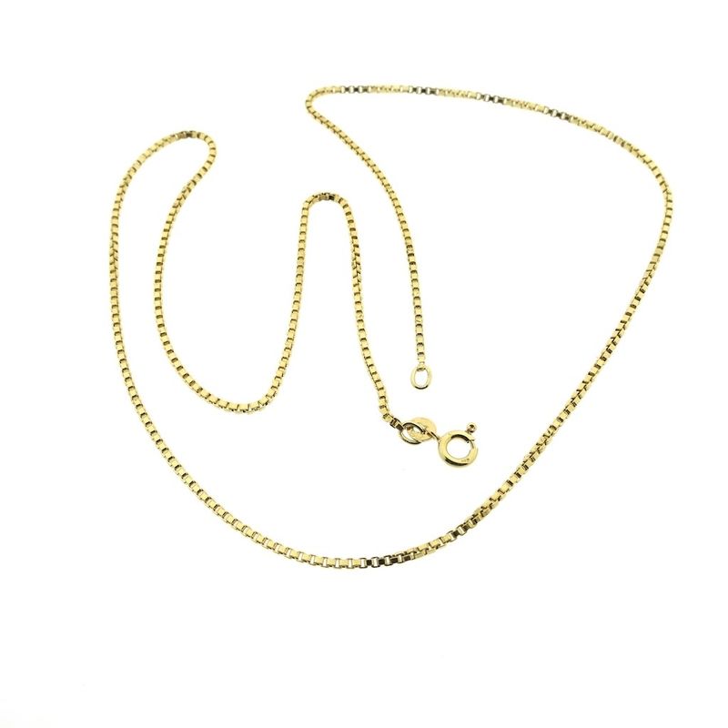 Image 6 of Golden Venetian link chain